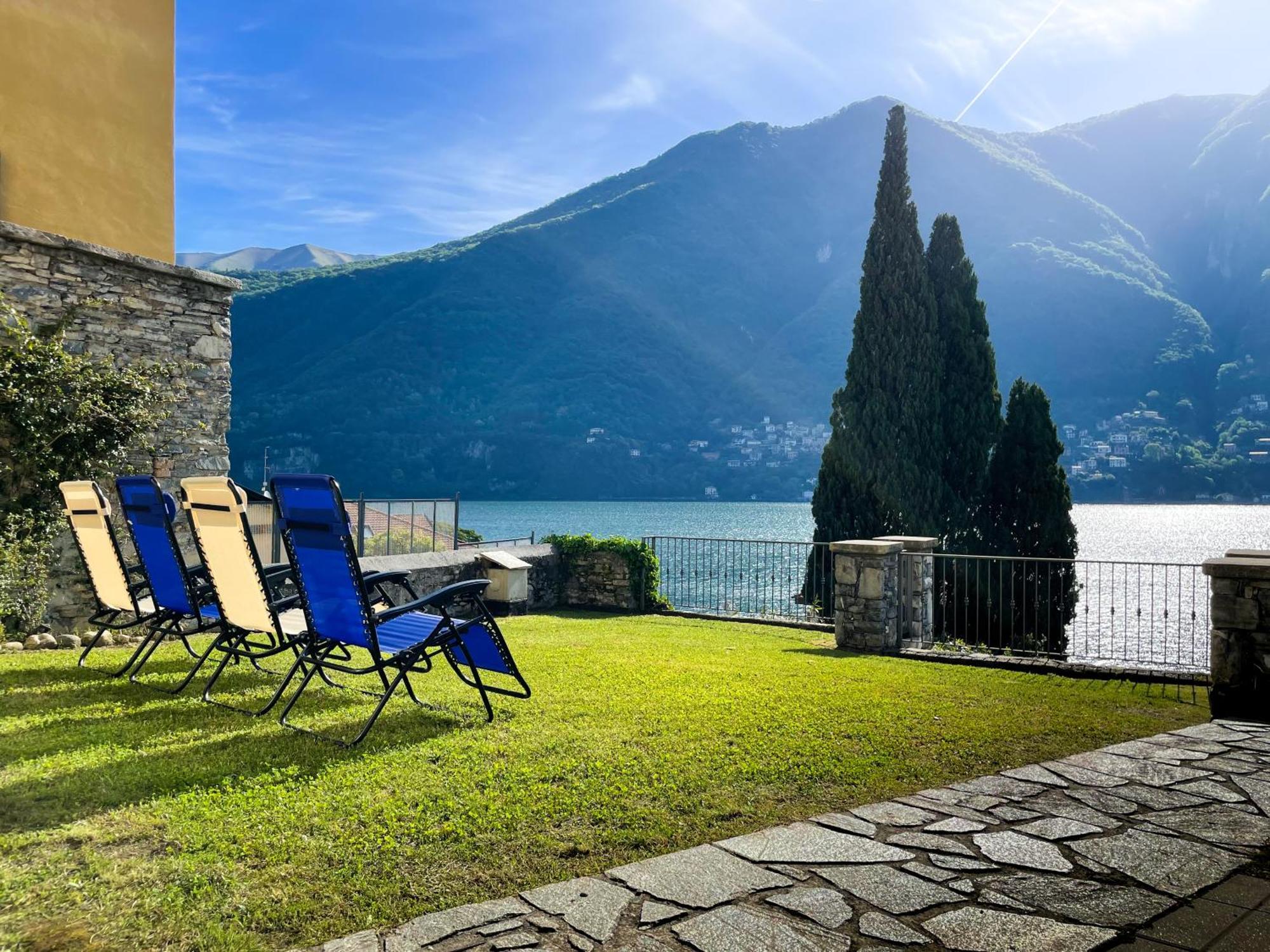 Villa Luminosa Laglio - Private Parking, Garden Exteriér fotografie