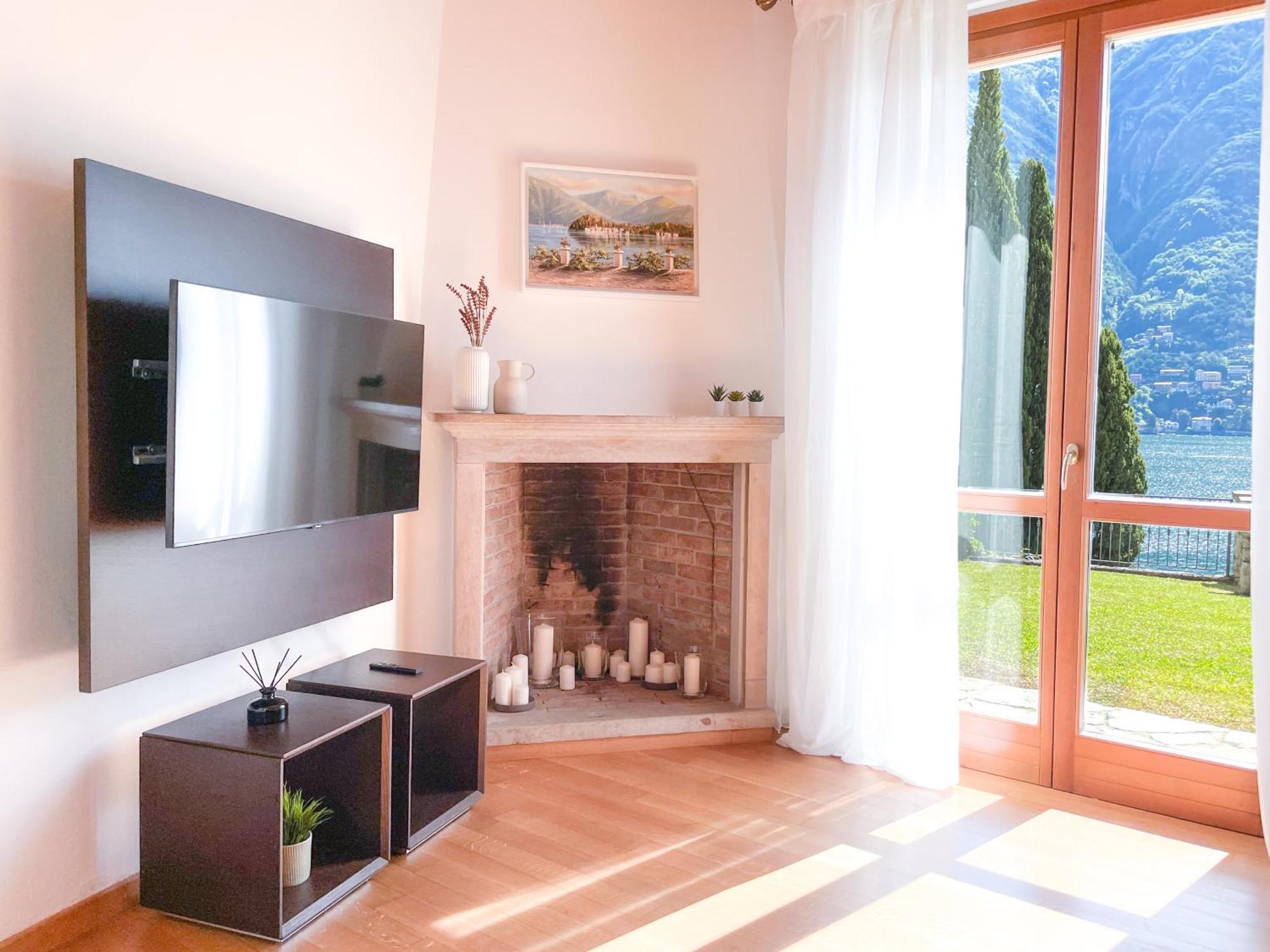 Villa Luminosa Laglio - Private Parking, Garden Exteriér fotografie